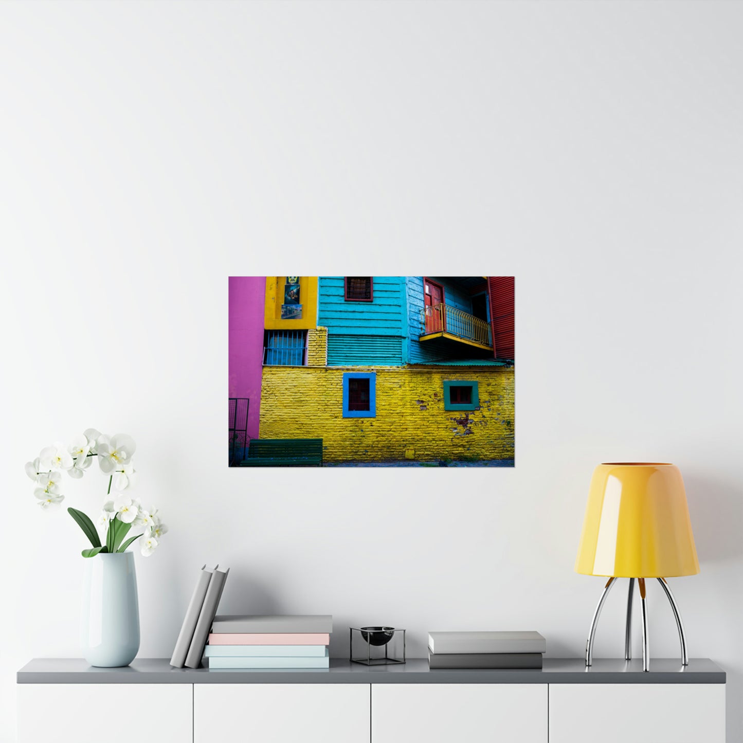 La Boca Colors - Fine Art Photo PRINT 24x16, 30x20 or 36x24 - Landscape Matte Finish