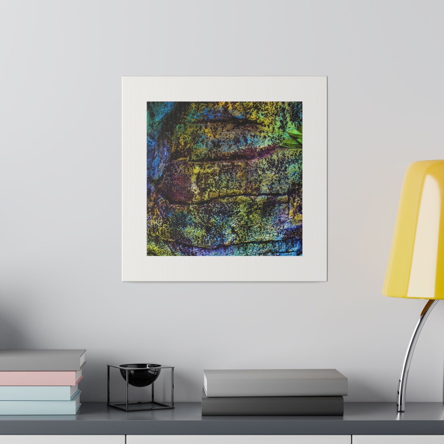 Indonesia Texture - Fine Art SQUARE CANVAS Matte 14x14, 24x24 or 32x32, Stretched, 0.75"