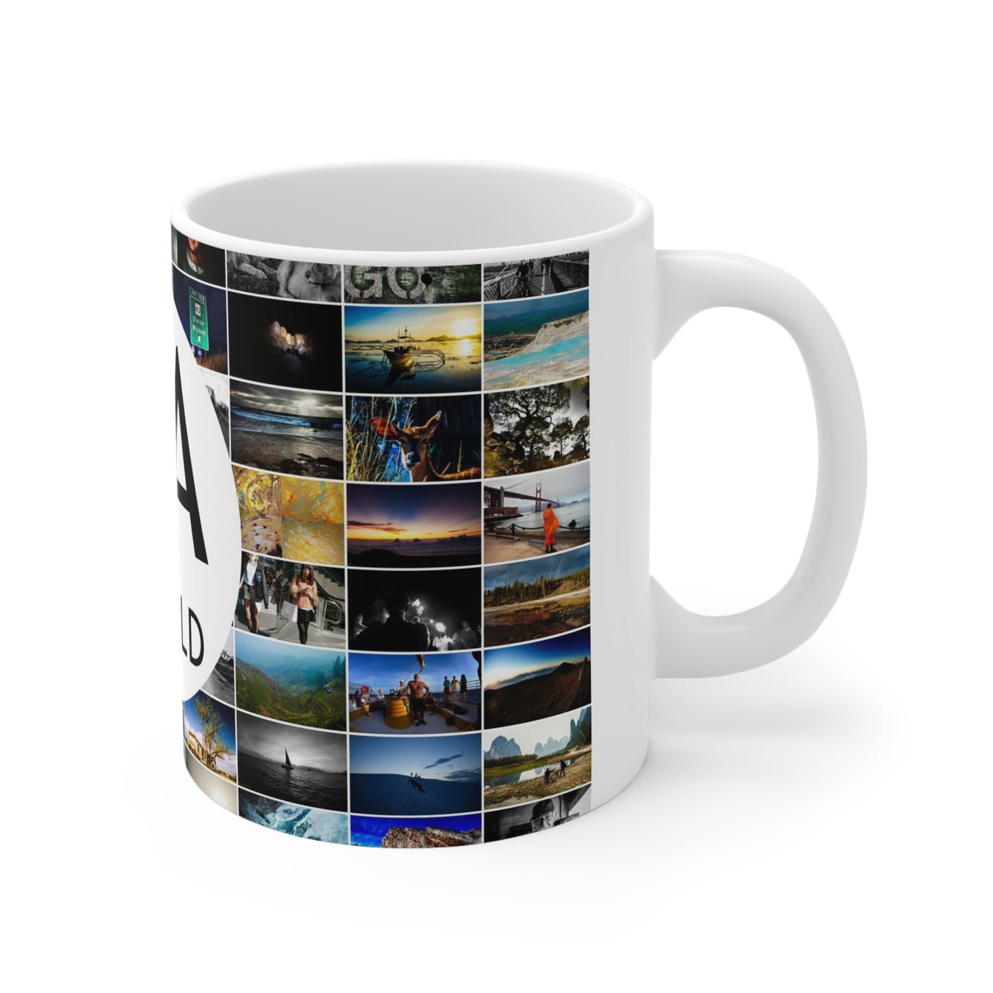 Ceramic Mug 11oz - OOAworld Logo