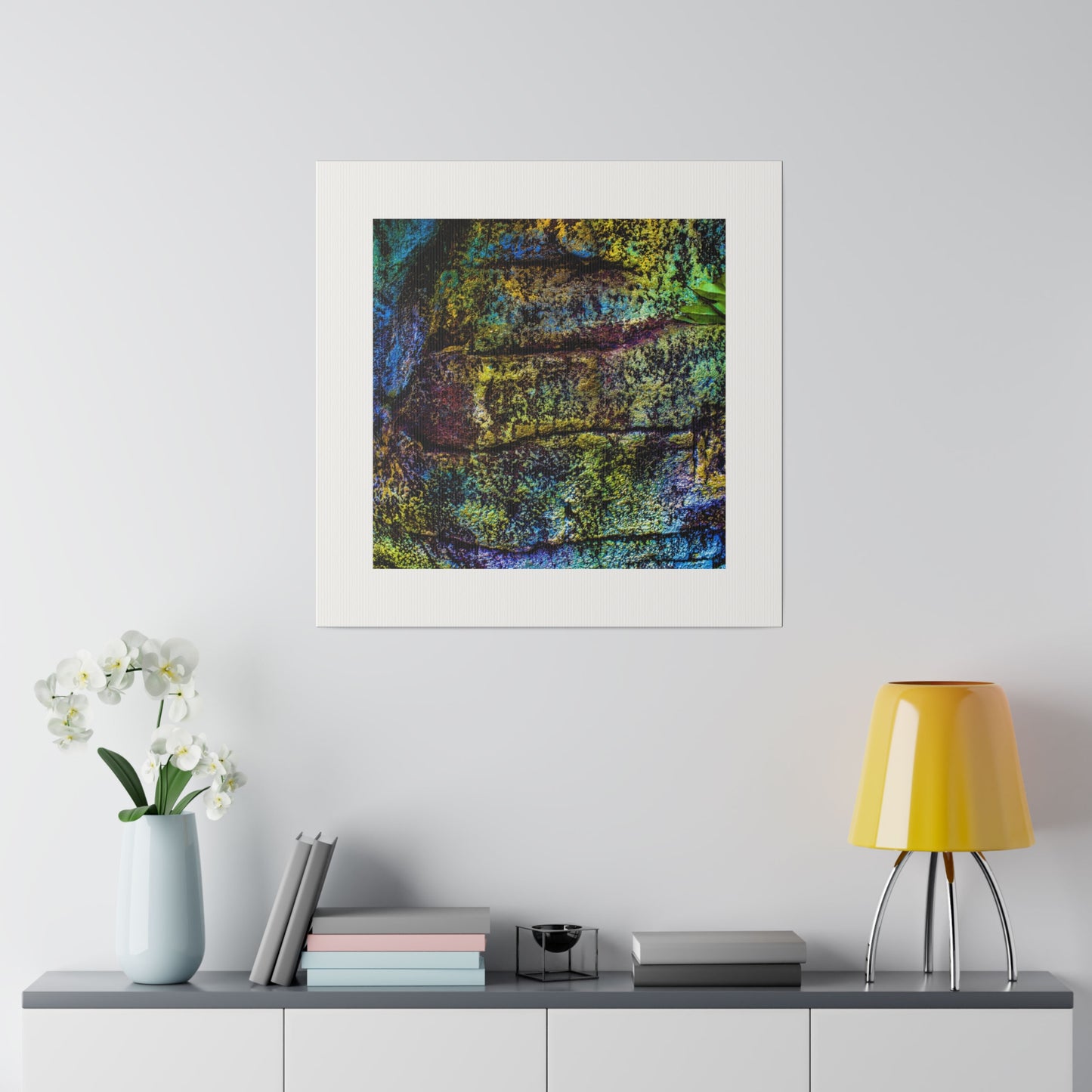 Indonesia Texture - Fine Art SQUARE CANVAS Matte 14x14, 24x24 or 32x32, Stretched, 0.75"