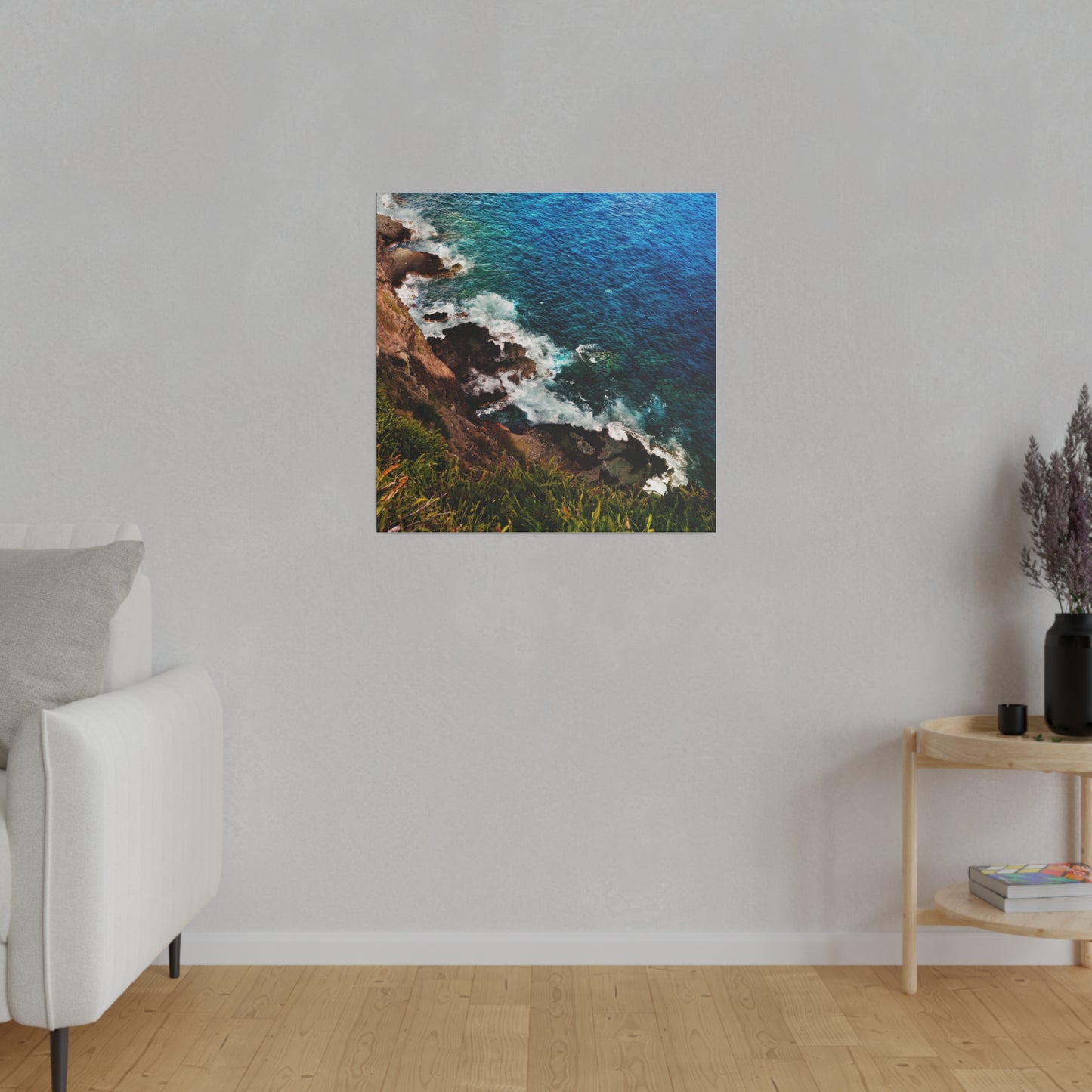Makapuu Point - Fine Art SQUARE CANVAS Matte - 14x14, 24x24 or 32x32, Stretched, 0.75"