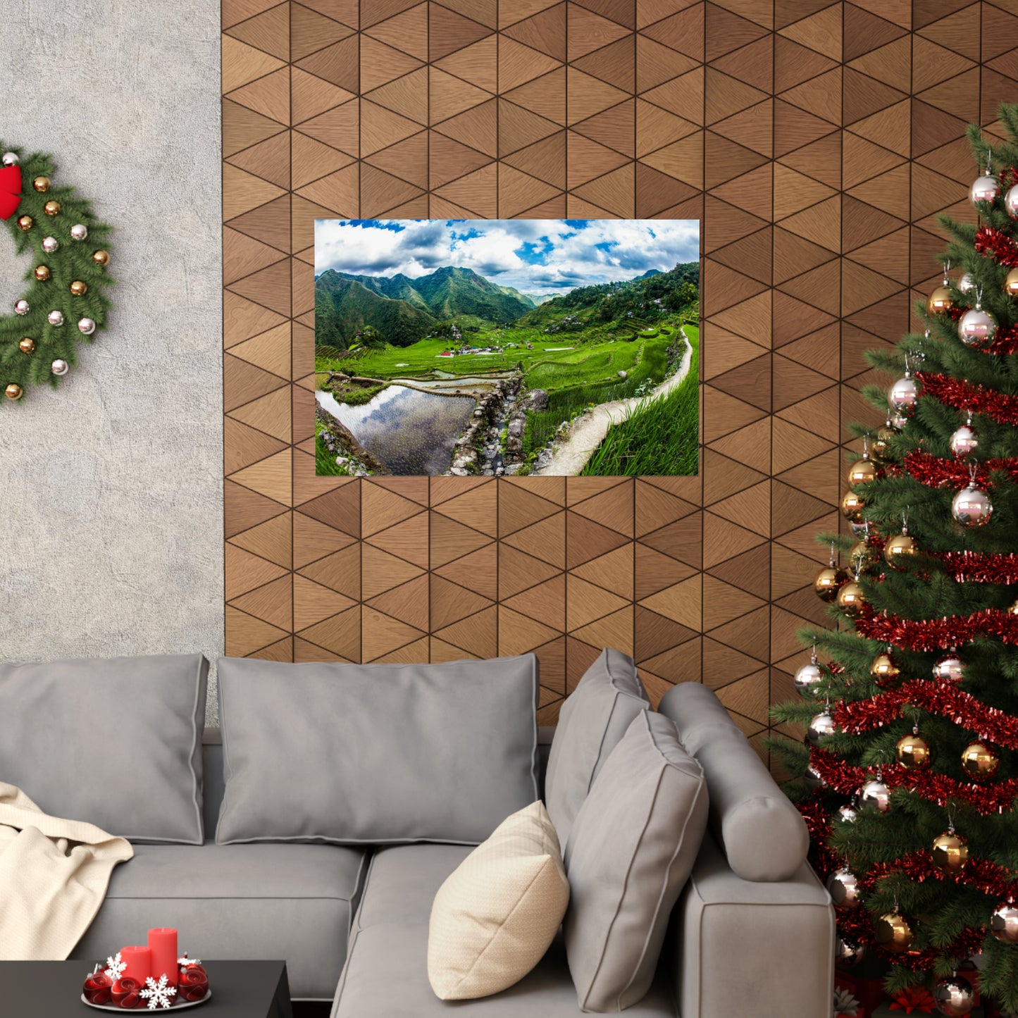 Banaue Batad Rice Terraces - Fine Art Photo PRINT 24x16, 30x20 or 36x24 - Landscape Matte Finish