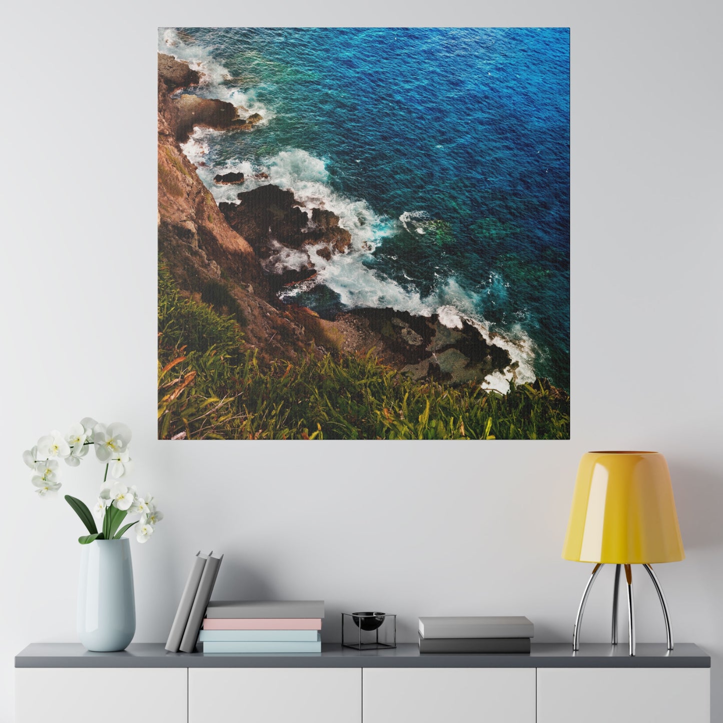 Makapuu Point - Fine Art SQUARE CANVAS Matte - 14x14, 24x24 or 32x32, Stretched, 0.75"