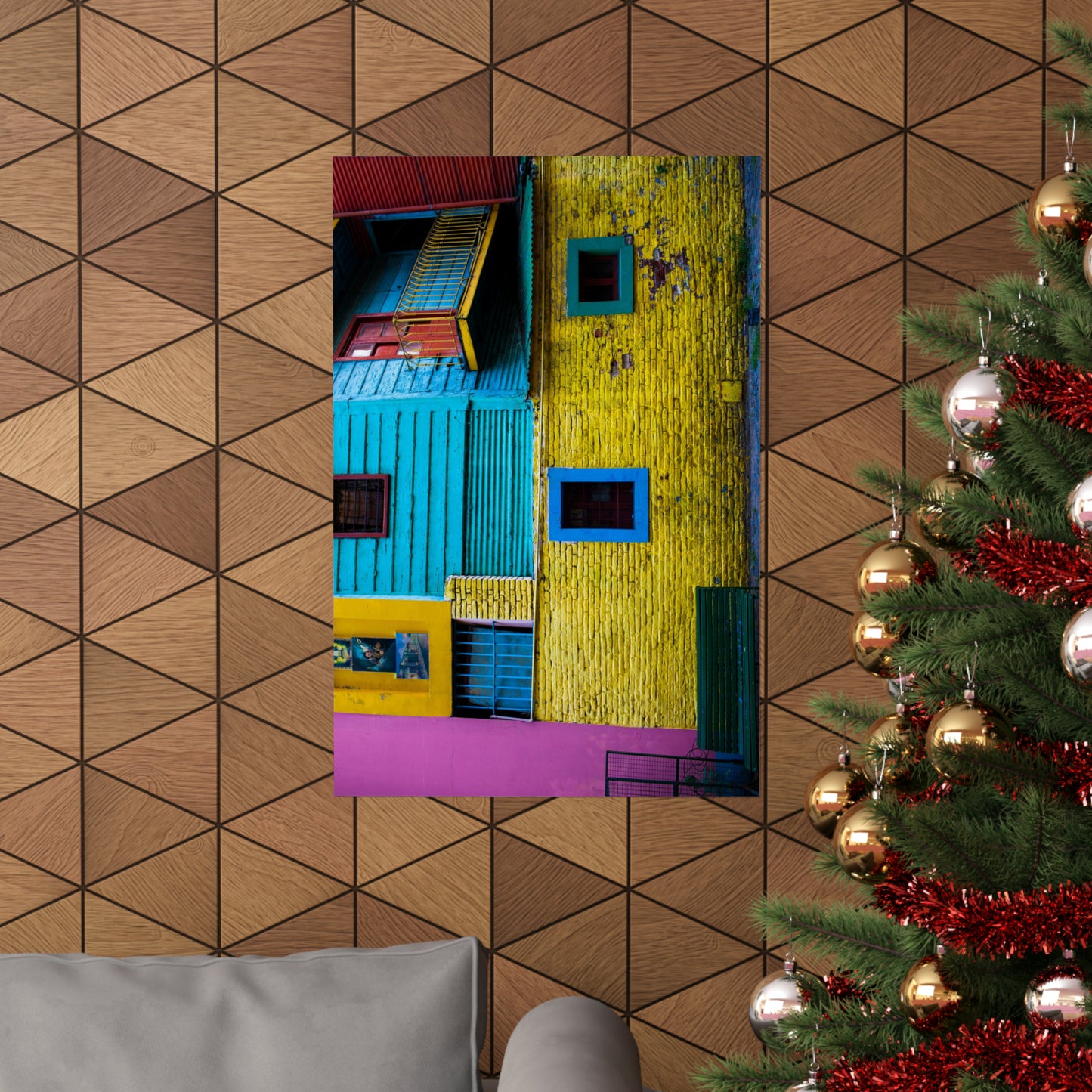 La Boca Colors - Fine Art Photo PRINT 24x16, 30x20 or 36x24 - Portrait Matte Finish