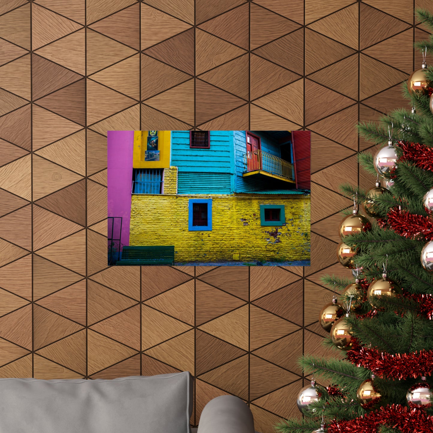 La Boca Colors - Fine Art Photo PRINT 24x16, 30x20 or 36x24 - Landscape Matte Finish