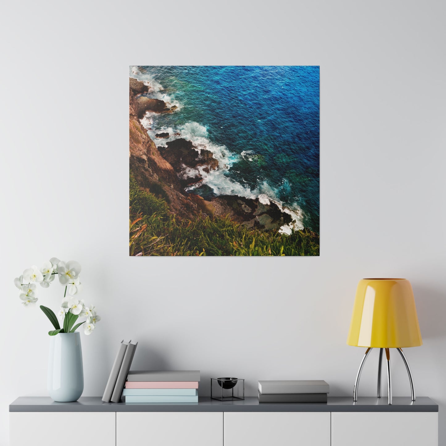 Makapuu Point - Fine Art SQUARE CANVAS Matte - 14x14, 24x24 or 32x32, Stretched, 0.75"