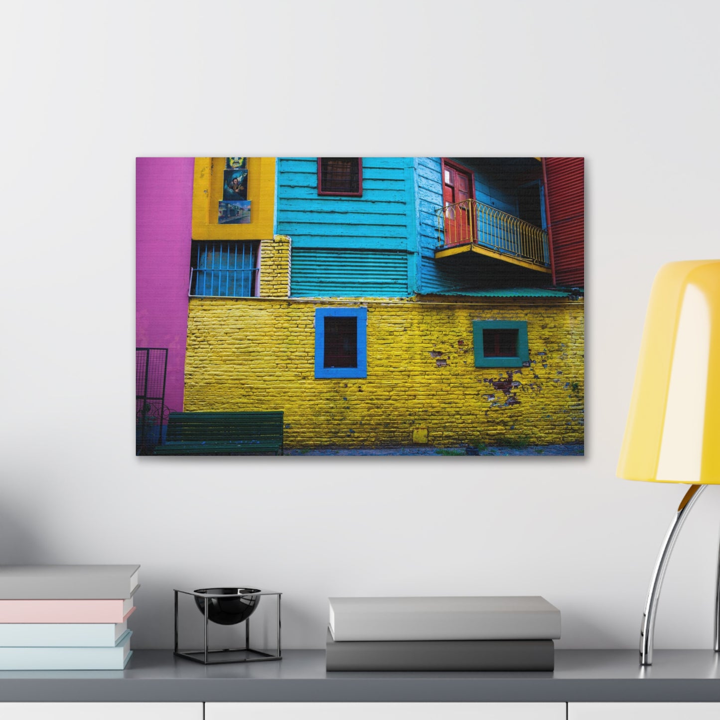 La Boca Colors - Fine Art GALLERY CANVAS 18x12, 24x16, 30x20, 36x24