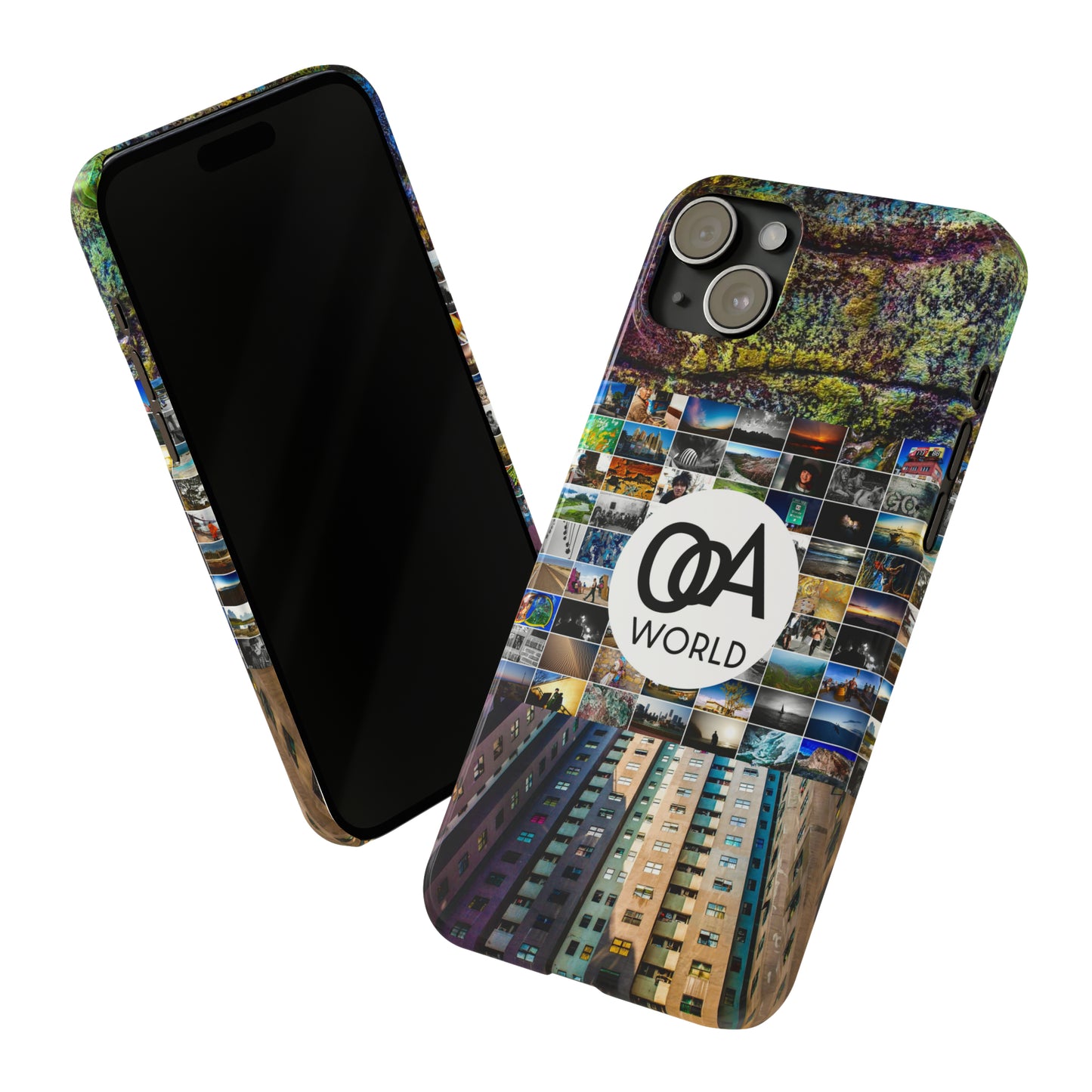 iPhone 14 or 15, Plus, Pro and Pro Max Cases - OOAworld Logo