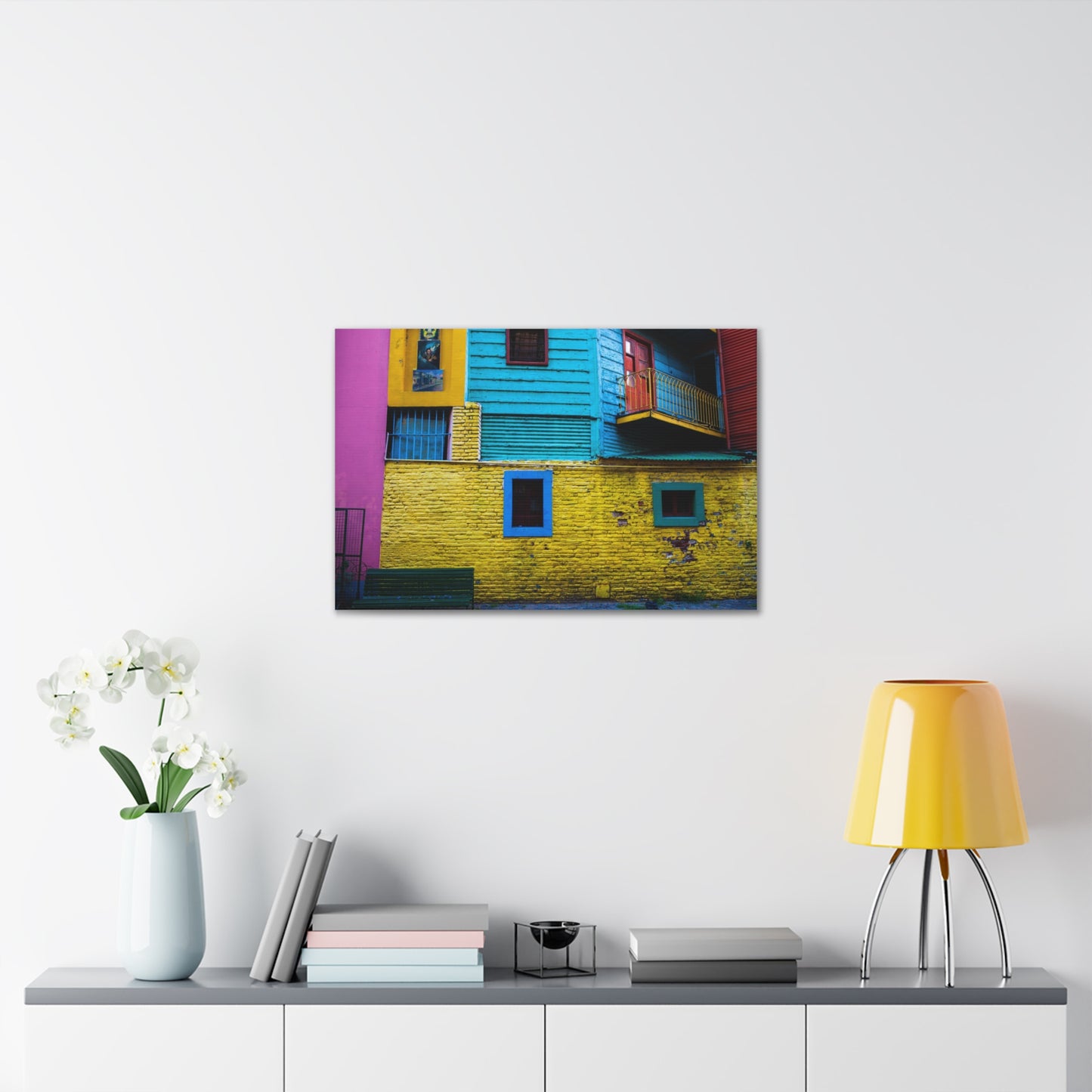 La Boca Colors - Fine Art GALLERY CANVAS 18x12, 24x16, 30x20, 36x24