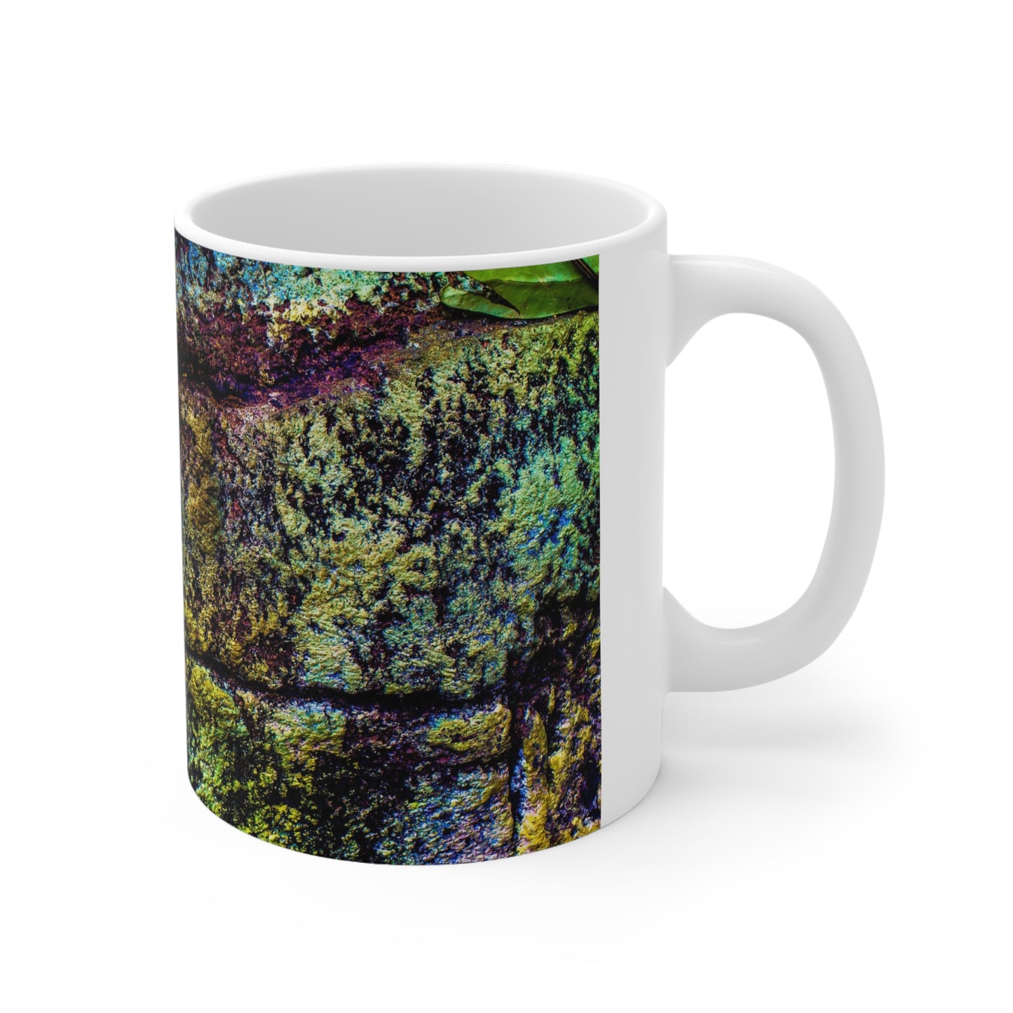 Ceramic Mug 11oz - Indonesia Art Texture