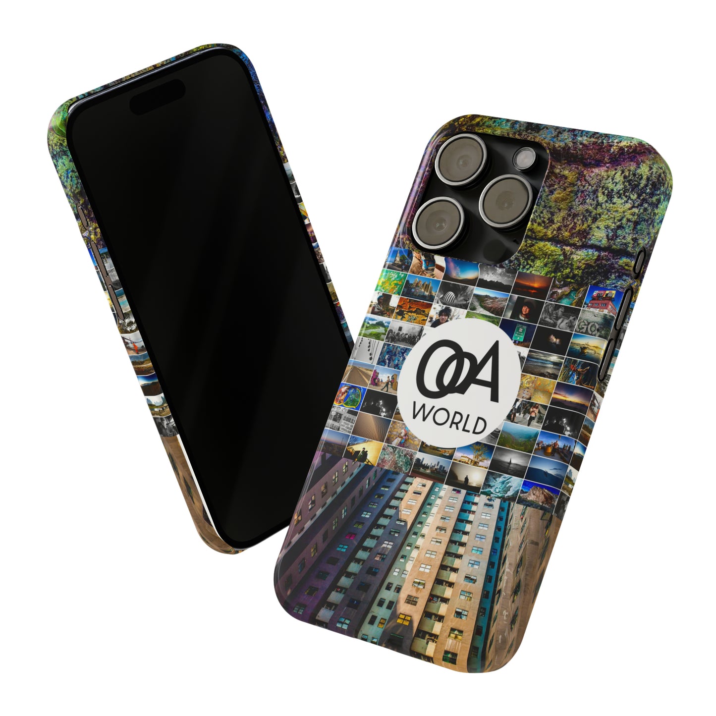 iPhone 14 or 15, Plus, Pro and Pro Max Cases - OOAworld Logo