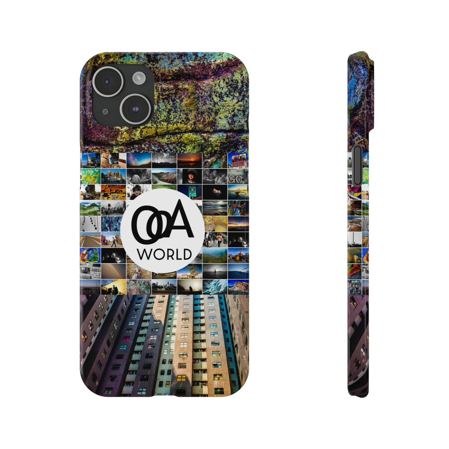 iPhone 14 or 15, Plus, Pro and Pro Max Cases - OOAworld Logo