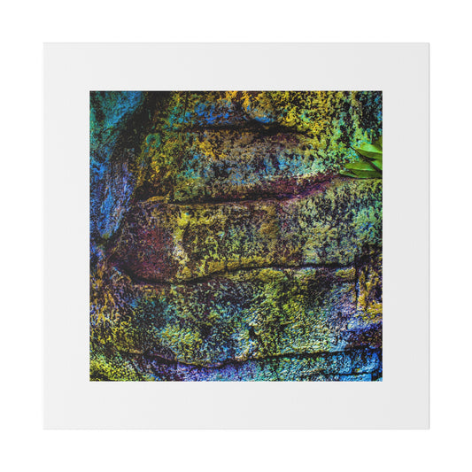 Indonesia Texture - Fine Art SQUARE CANVAS Matte 14x14, 24x24 or 32x32, Stretched, 0.75"
